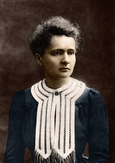 Retrato de Marie Curie 1867-1934 de Eugene Pirou