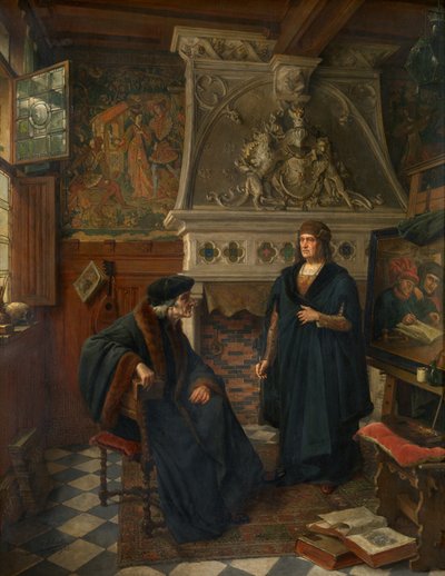 Erasmus y Quinten Massijs de Eugene Siberdt