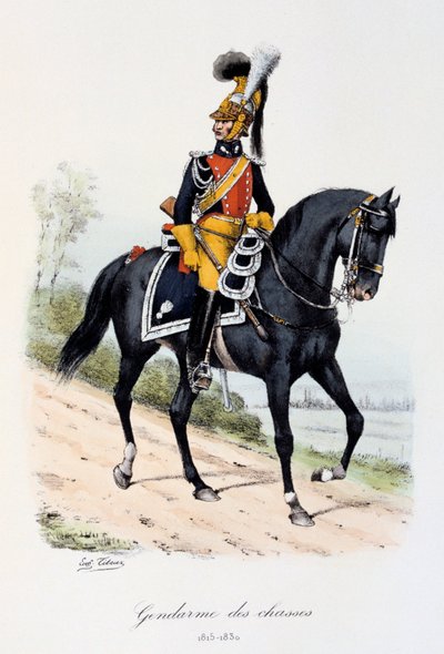 Gendarmes des Chasses de Eugene Titeux