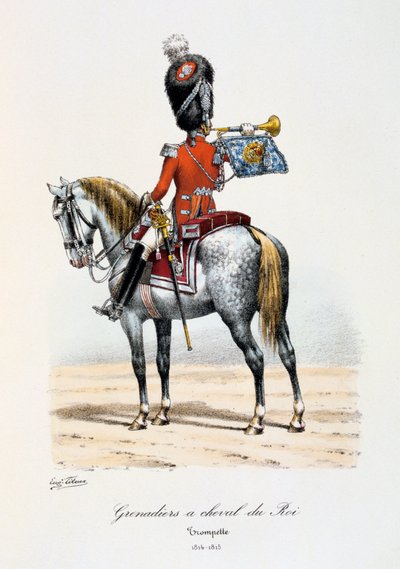 Granaderos a Caballo del Rey, Trompetista, 1814-15 de Eugene Titeux