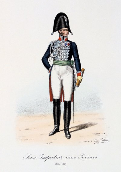 Sous-Inspecteur aux Revues, 1814-17 de Eugene Titeux