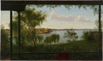 Desde la veranda de Purrumbete de Eugene von Guérard