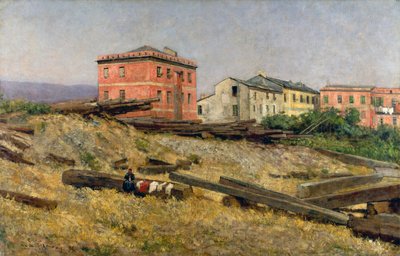 Casas en los Apeninos de Liguria de Eugenio Gignous