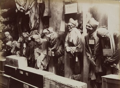 Catacumbas, Convento de los Capuchinos, Palermo, ca. 1895 de Eugenio Interguglielmi