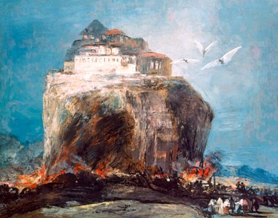 Ciudad en la roca de Eugenio Lucas Villamil