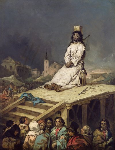 El garrote de Eugenio Lucas y Padilla