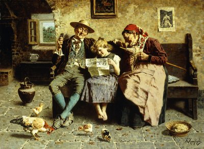 Leyendo las noticias de Eugenio Zampighi