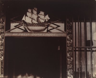 En el Pequeño Dunkerque, 3 quai Conti de Eugène Atget