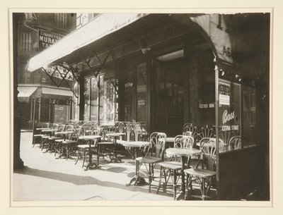¿Café? - Avenida del Gran Ejército de Eugène Atget