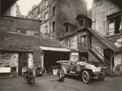 Patio, calle de Valence de Eugène Atget