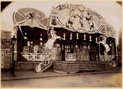 Feria de los Inválidos de Eugène Atget