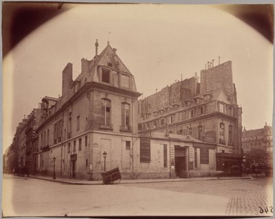 Hôtel du Marquis de Paroy, 83 rue Charlot de Eugène Atget