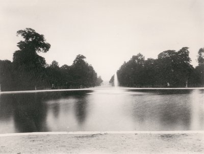Jardín de las Tullerías de Eugène Atget