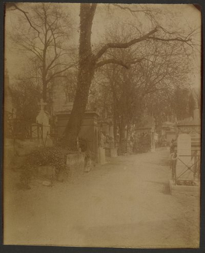Père Lachaise de Eugène Atget
