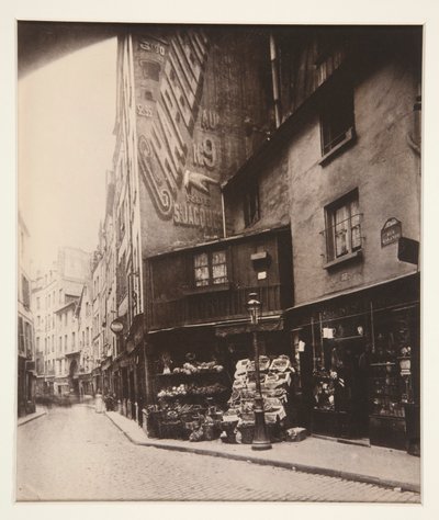 Rue Galande, París de Eugène Atget
