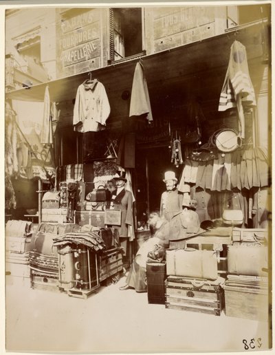 Rue du Petit Thouars [sic] (calle del Pequeño Thouars) de Eugène Atget