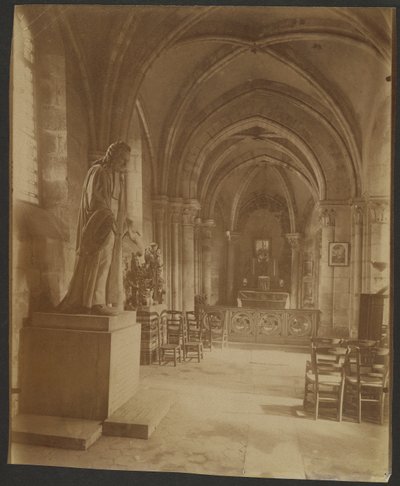 Saint Julien le Pauvre de Eugène Atget