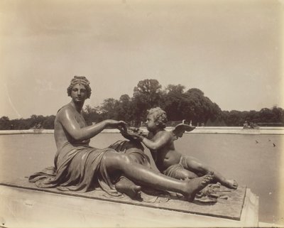 Versalles, esquina del parque, 1901 de Eugène Atget