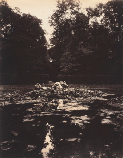 Versailles, Fountain of Enceladus de Eugène Atget