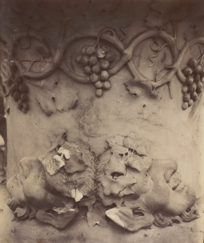 Versalles, detalle del jarrón de Eugène Atget