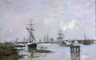 Amberes, el puerto de Eugene Louis Boudin