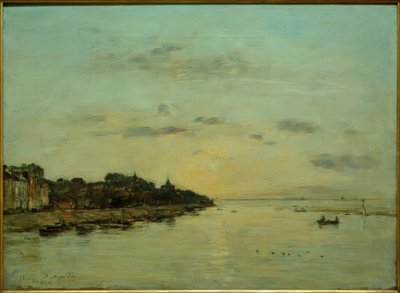 Desembocadura del río Somme de Eugene Louis Boudin
