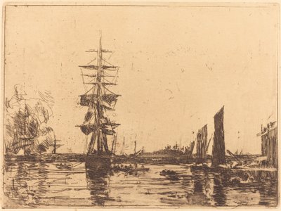 Vista marina de Eugène Boudin