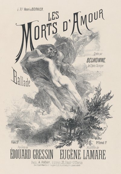 Los Muertos de Amor de Eugène Carrière