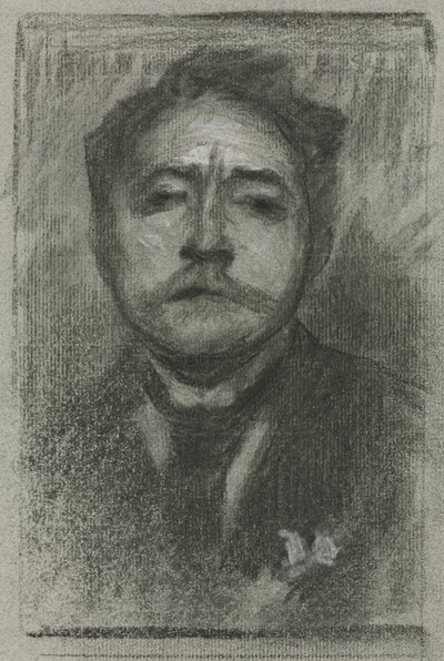Retrato de Jean Ajalberto de Eugène Carrière
