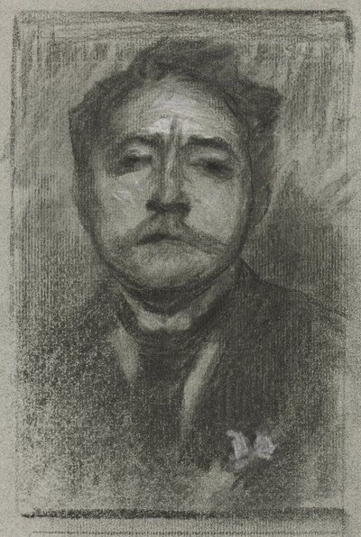 Retrato de Jean Ajalbert, c. 1893 de Eugène Carrière