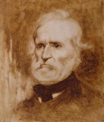 Retrato de Louis-Auguste Blanqui 1805-1881 de Eugène Carrière