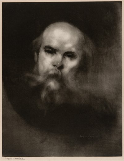 Retrato de Paul Verlaine de Eugène Carrière