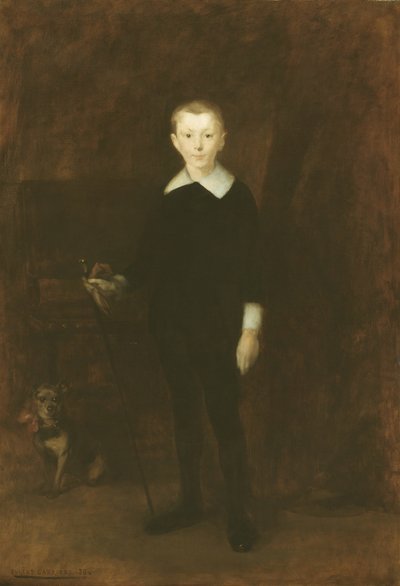 Retrato de un niño, 1886 de Eugène Carrière