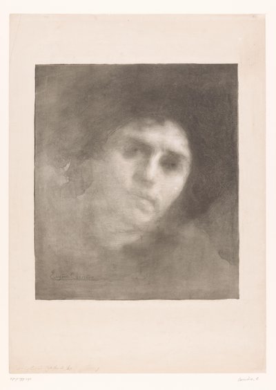 Portret van Madame Carrière
Sra. Eugène Carrière de Eugène Carrière
