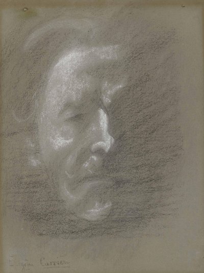 Autorretrato de Eugène Carrière