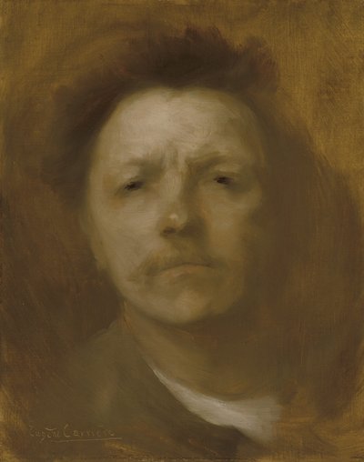 Autorretrato, c.1893 de Eugène Carrière