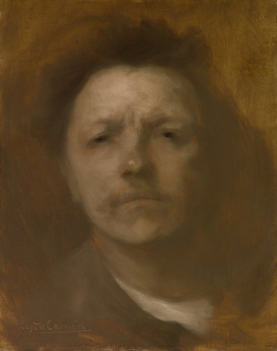 Autorretrato, ca. 1893 de Eugène Carrière