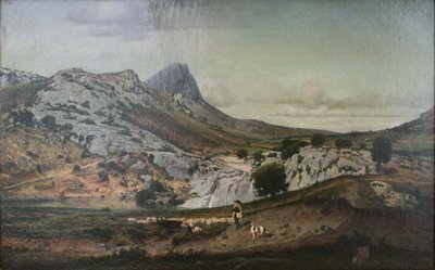 Las garrigas de Pic Saint-Loup de Eugene Castelnau
