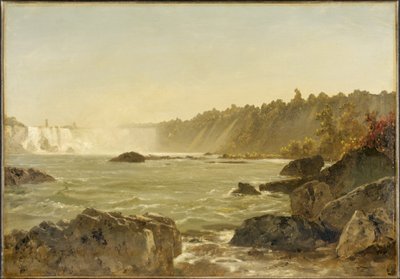 View of Niagara Falls de Eugène Colliau