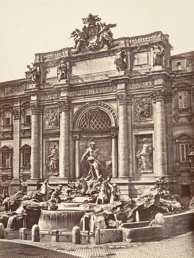 Fontana di Trevi, 1848-1852 de Eugène Constant