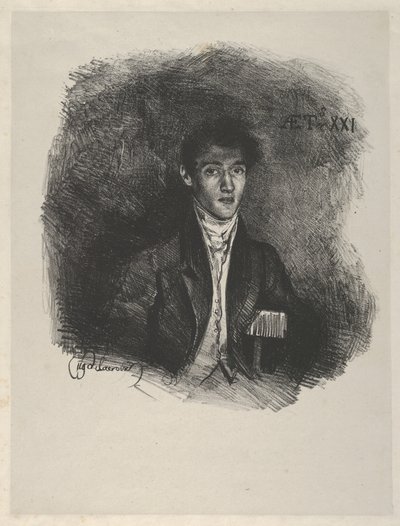 Barón Schwiter Louis Auguste Schwiter, 1805-1889 de Eugène Delacroix