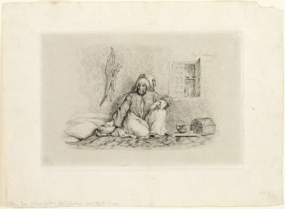 Jefe Mohammed-Ben-Abou de Eugène Delacroix