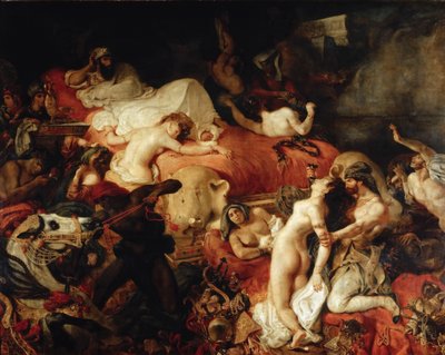 La muerte de Sardanápalo de Ferdinand Victor Eugene Delacroix