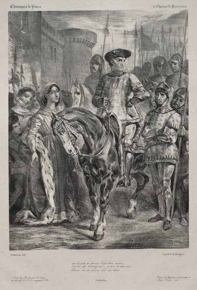 Duguesclin de Eugène Delacroix
