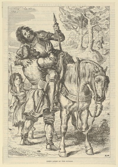 Goetz Ayudado por los Gitanos, después de 1845 de Eugène Delacroix