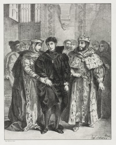 Hamlet de Eugène Delacroix
