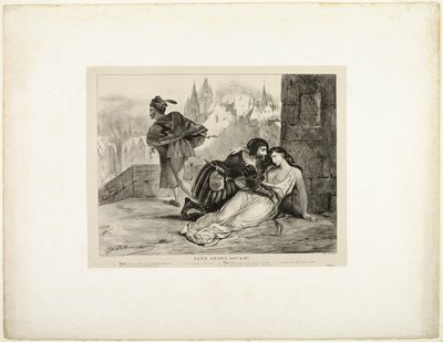 Jane Shore de Eugène Delacroix
