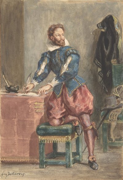 Mathurin Régnier de Eugène Delacroix