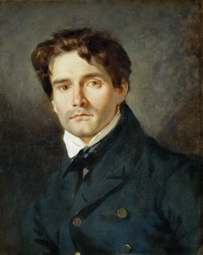 Retrato de Léon Riesener 1808-1878, 1835 de Eugène Delacroix