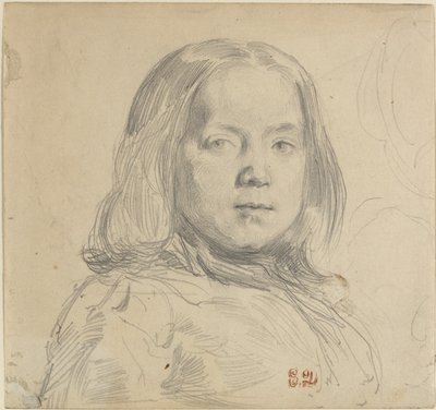Retrato de un Niño de Eugène Delacroix